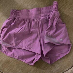 Lululemon Athletica Purple Athletic Shorts